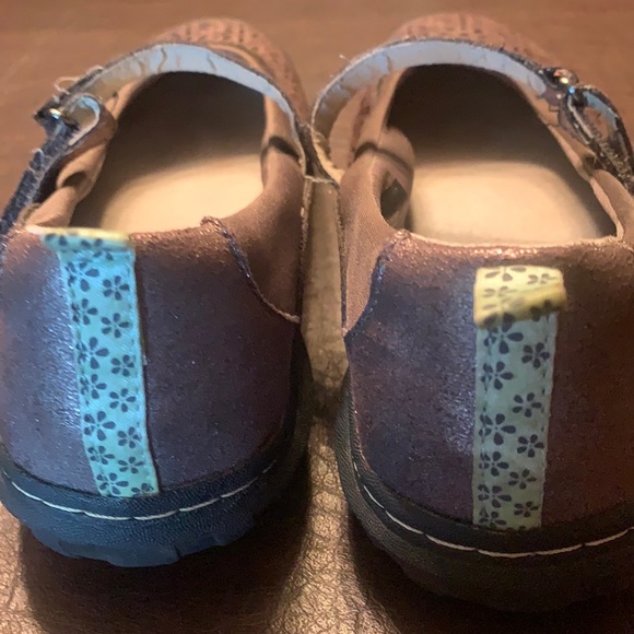 JBU Brown Metallic Mary Jane’s.  Size Women’s 8. - Picture 6 of 8